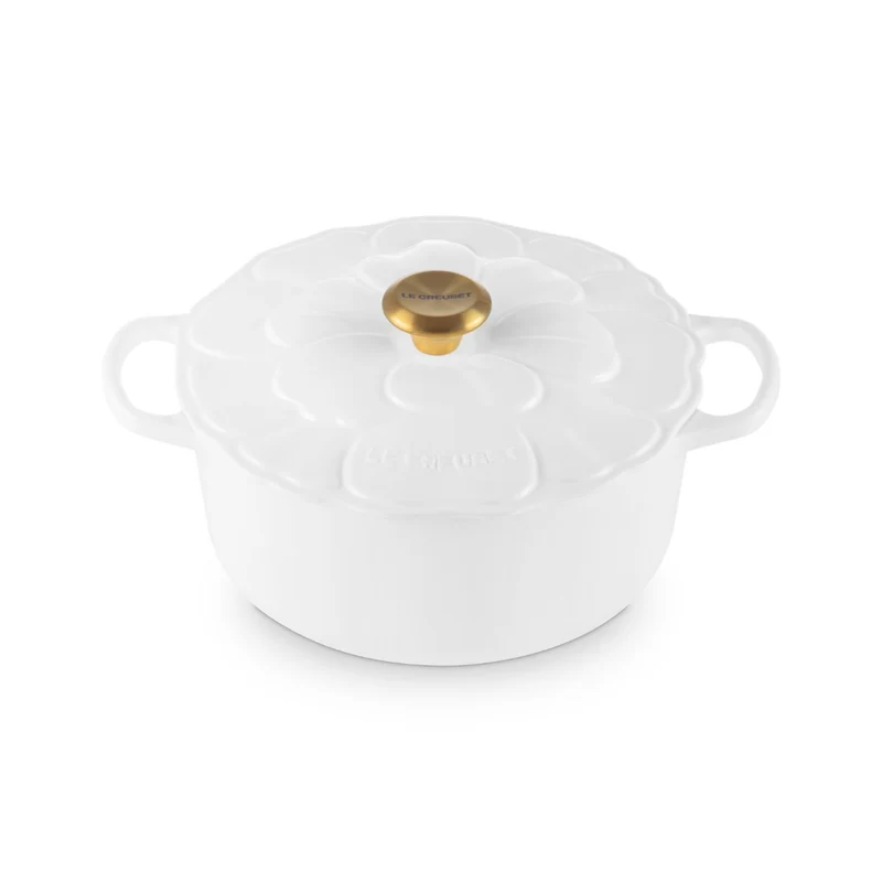 Cocotte redonda de hierro Pétalo Le Creuset