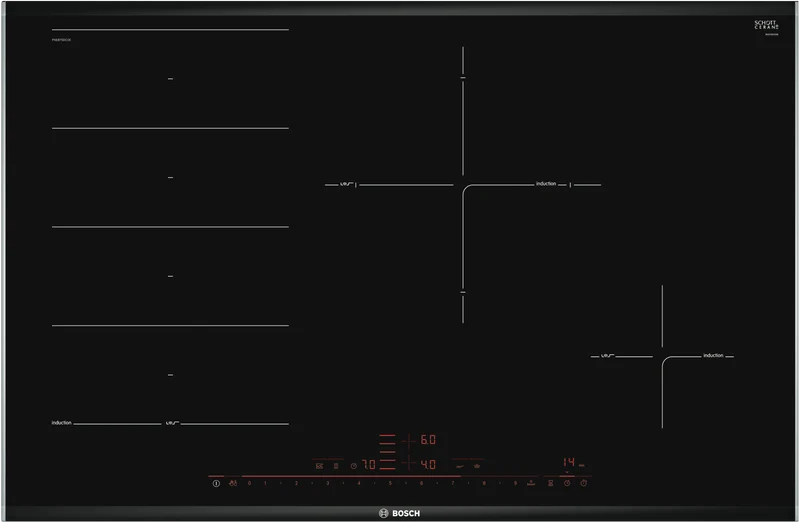 Bosch Series 8 80cm Induction Cooktop