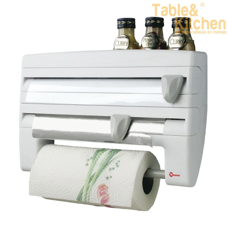 DISPENSADOR 3 ROLLOS DE COCINA ROLL N ROLL
