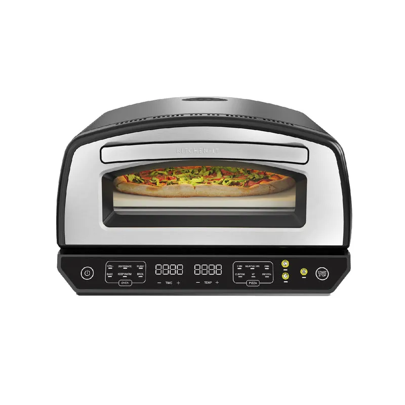 Horno de Pizza, Ahumador y Multifuncional Fire Stone 12 en 1
