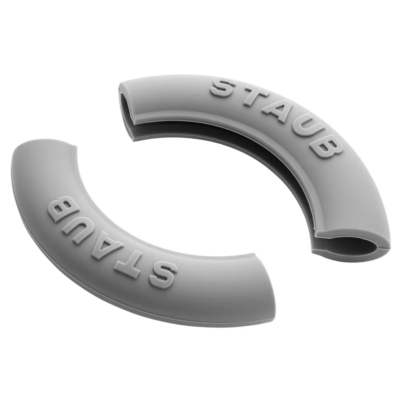 Set de 2 protectores de silicona para asas redondas Staub