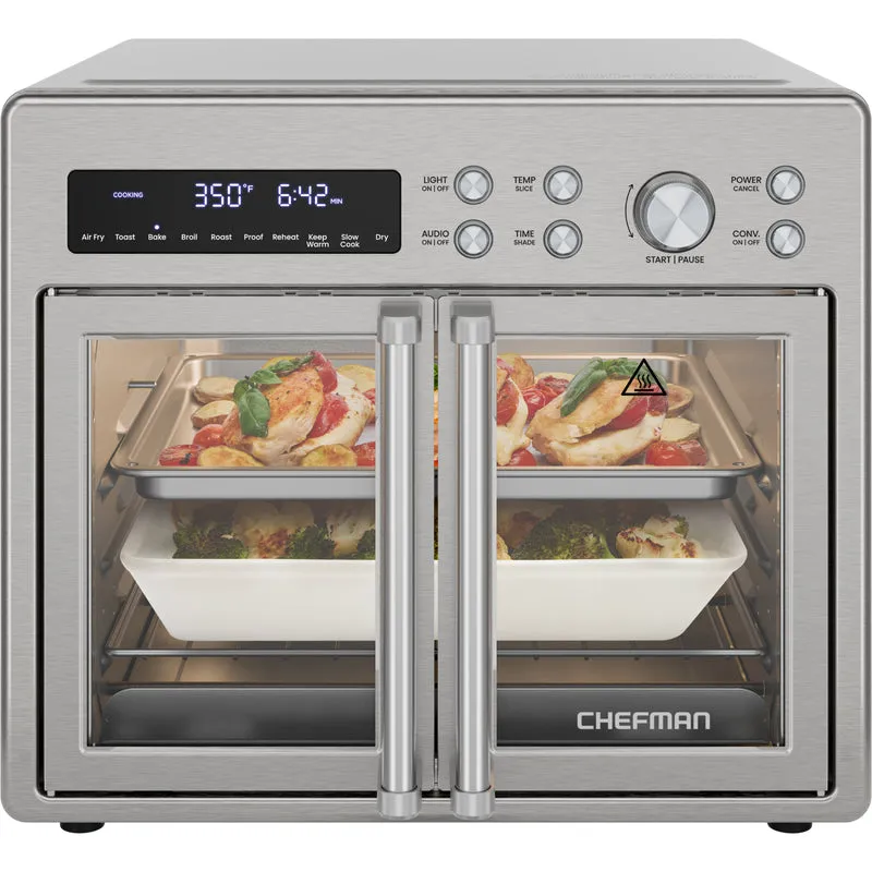 Digital French Door Air Fryer + Oven
