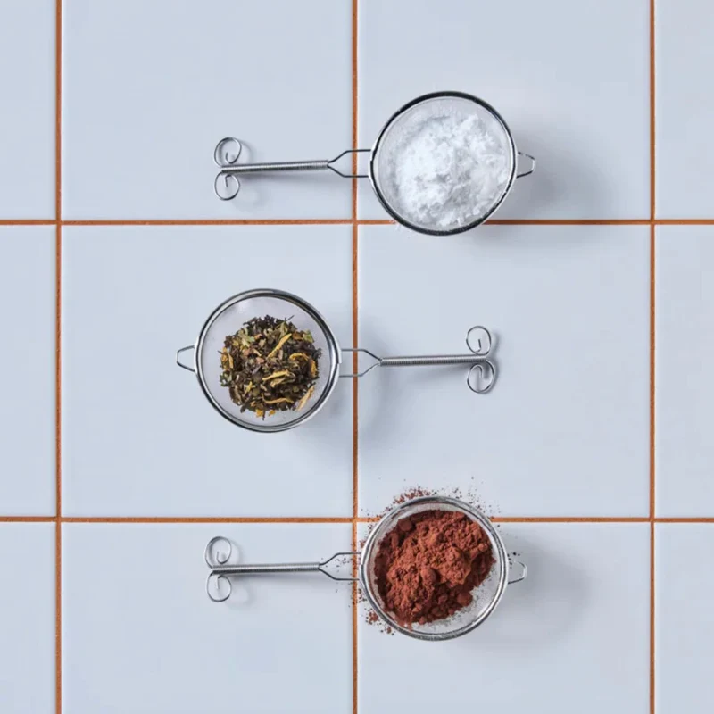 Colador de acero inoxidable para té y repostería Nicolas Vahé