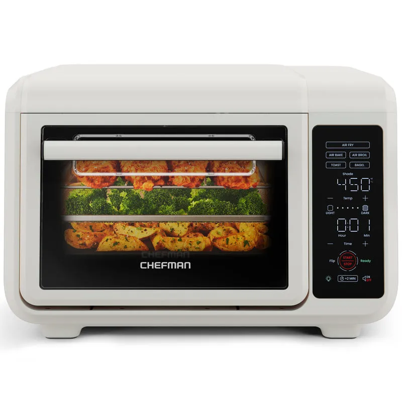EasyAir 15 Qt. Toaster Oven Air Fryer - White