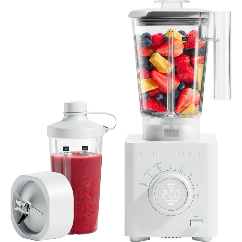 Obliterator® 48oz Power Blender + Travel Jar - Concrete