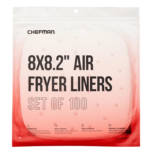 8 x 8.2" Air Fryer Liners