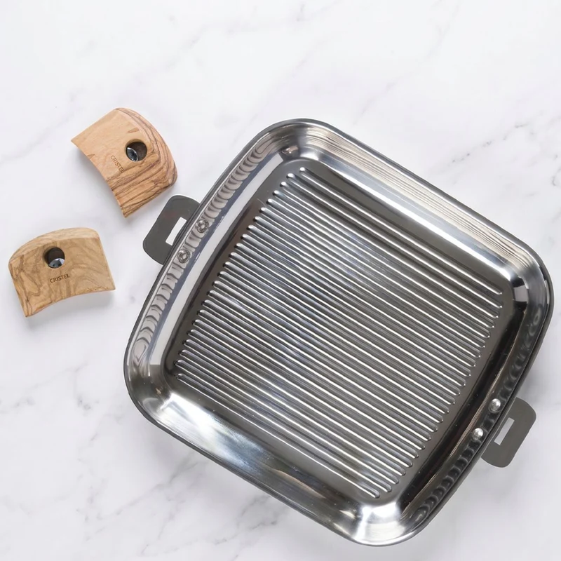 Grill de acero inoxidable multicapa Casteline Cristel