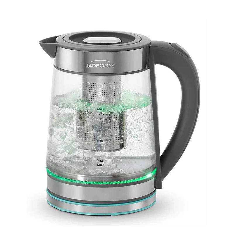 Tetera Eléctrica con Infusor Jade Cook 1.7L