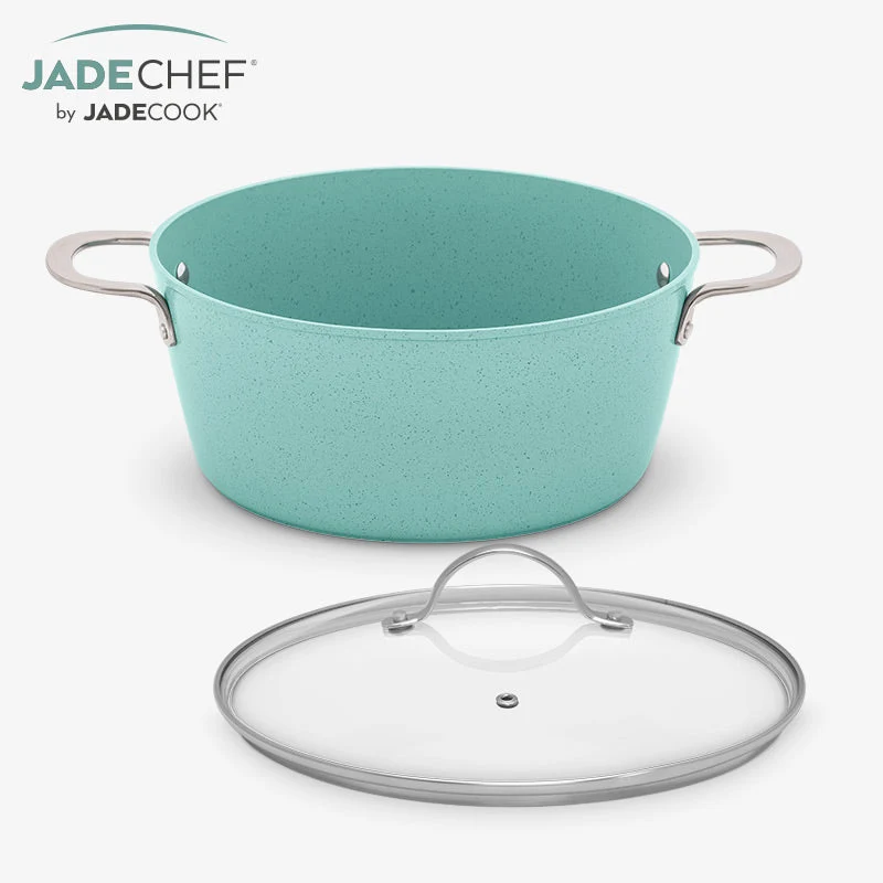 Cacerola con tapa 28cm Jade Chef