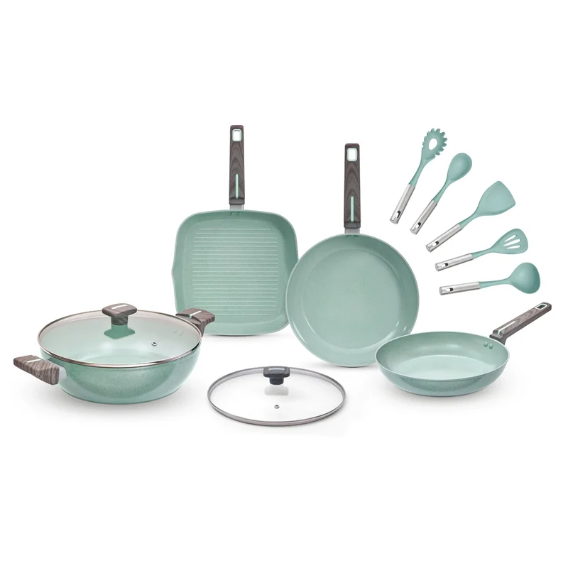 Batería de cocina Jade Cook Essentials 11 piezas