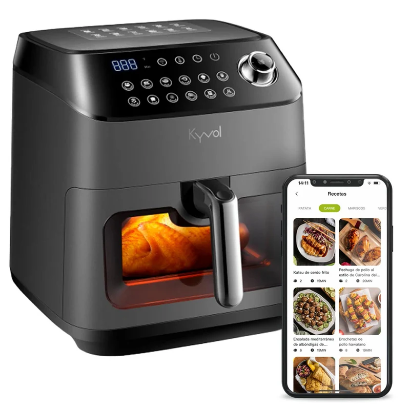 KYVOL AF600 WiFi - Freidora sin Aceite de aire caliente