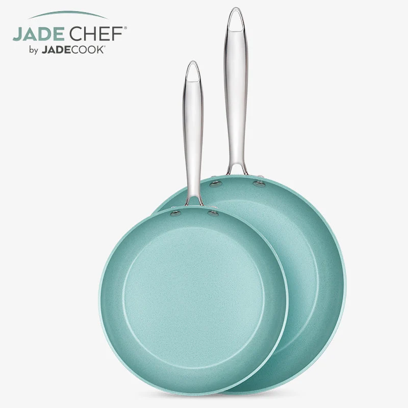 Paquete de 2 sartenes Jade Chef (24 y 28 cm)