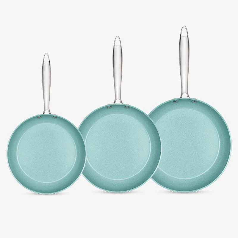 3 sartenes Jade Chef 20, 24 y 28cm