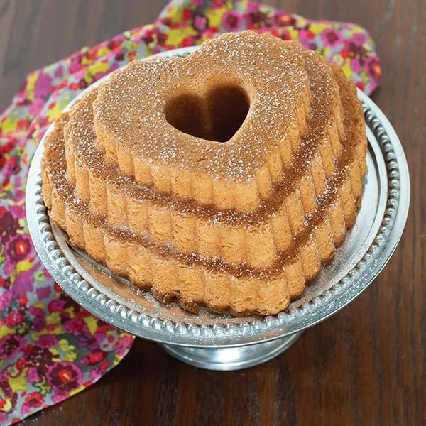 Molde aluminio Tired Heart Bundt Nordic Ware