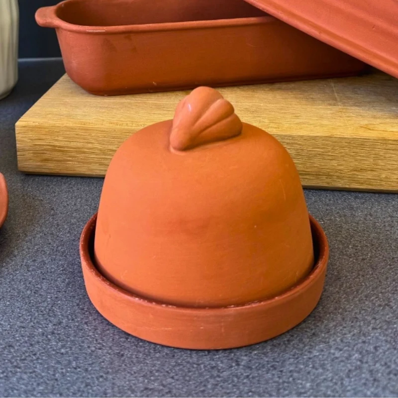 Horno para ajos de terracota Dexam