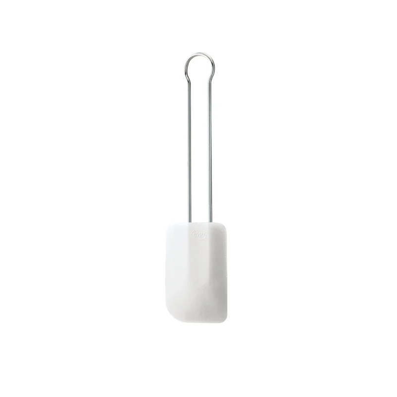 Espátula de silicona con mango de acero inox Rösle