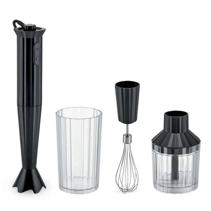 Batidora de mano con accesorios Plisse Alessi