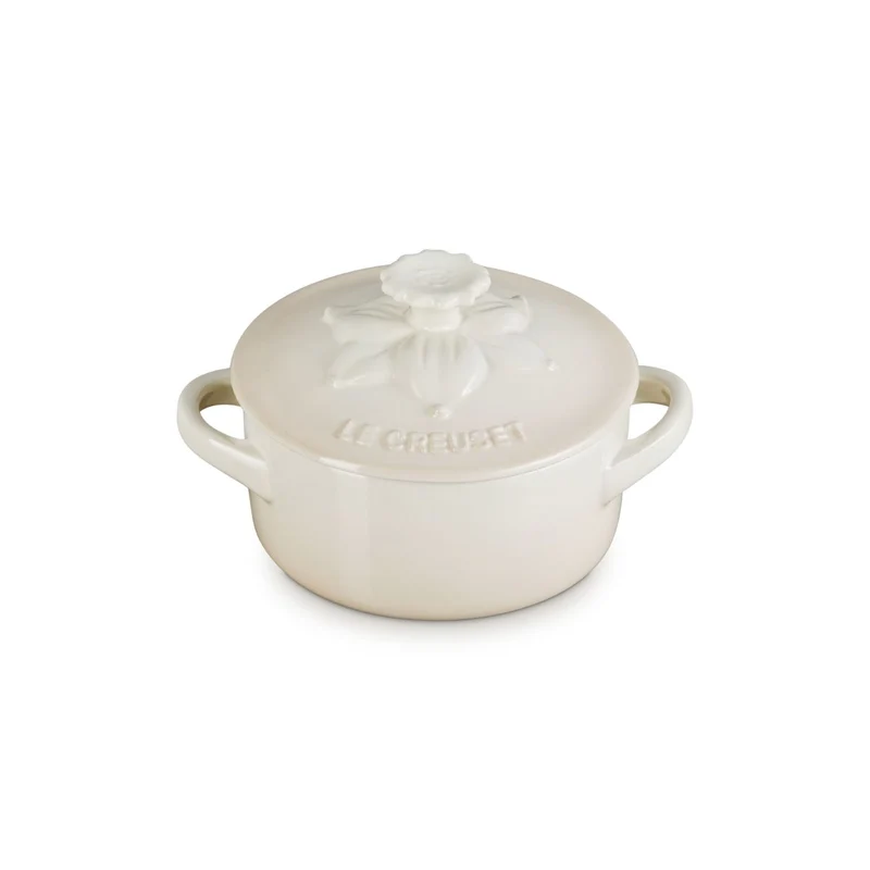 Mini cocotte cerámica Jardín Le Creuset