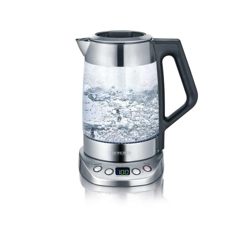 Hervidor De Agua Severin Wk 3479 1,7 L Negro, Acero Inoxidable 3000 W