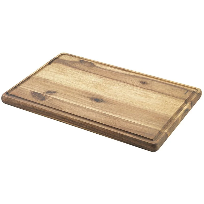 TABLA COCINA RANURADA MADERA ACACIA METALTEX