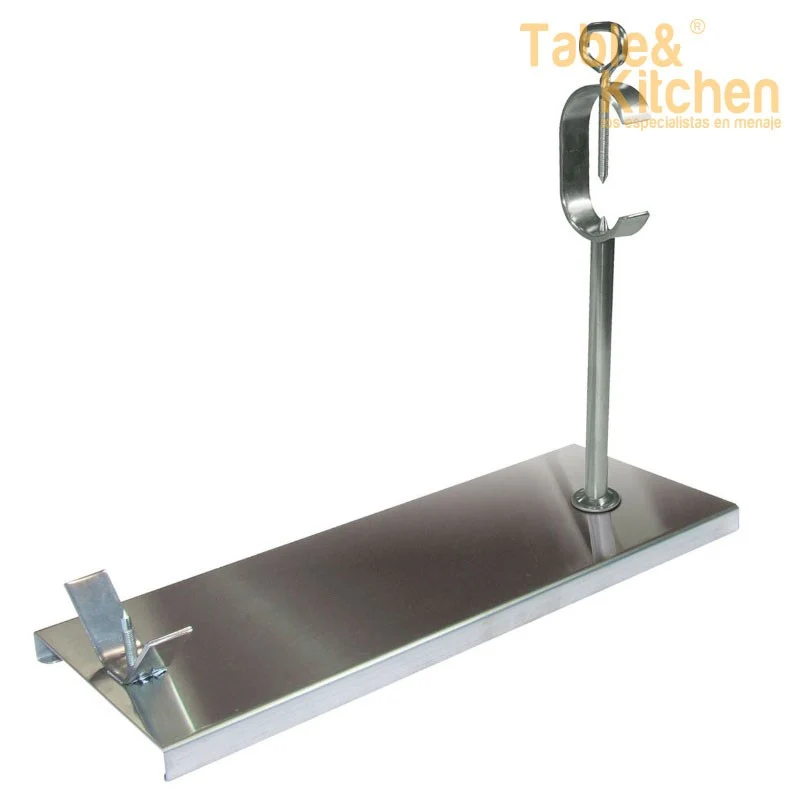 SOPORTE JAMON HORIZONTAL INOX