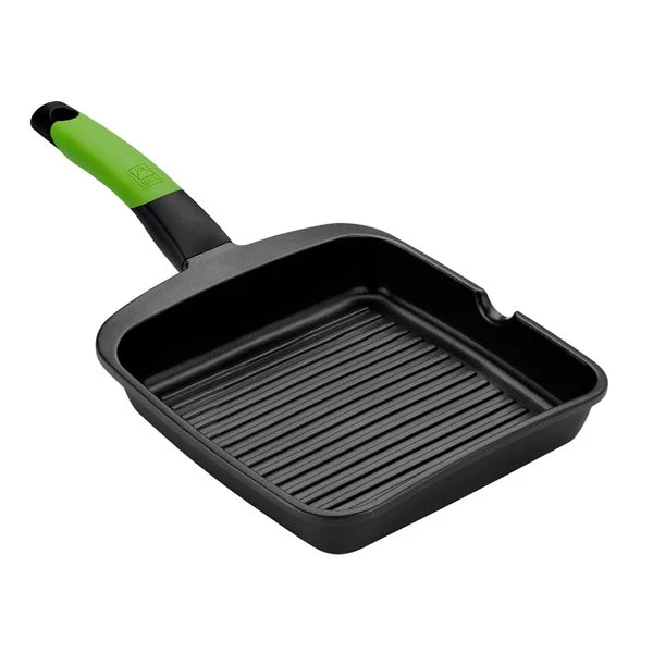 Grill antiadherente con rayas Prior BRA