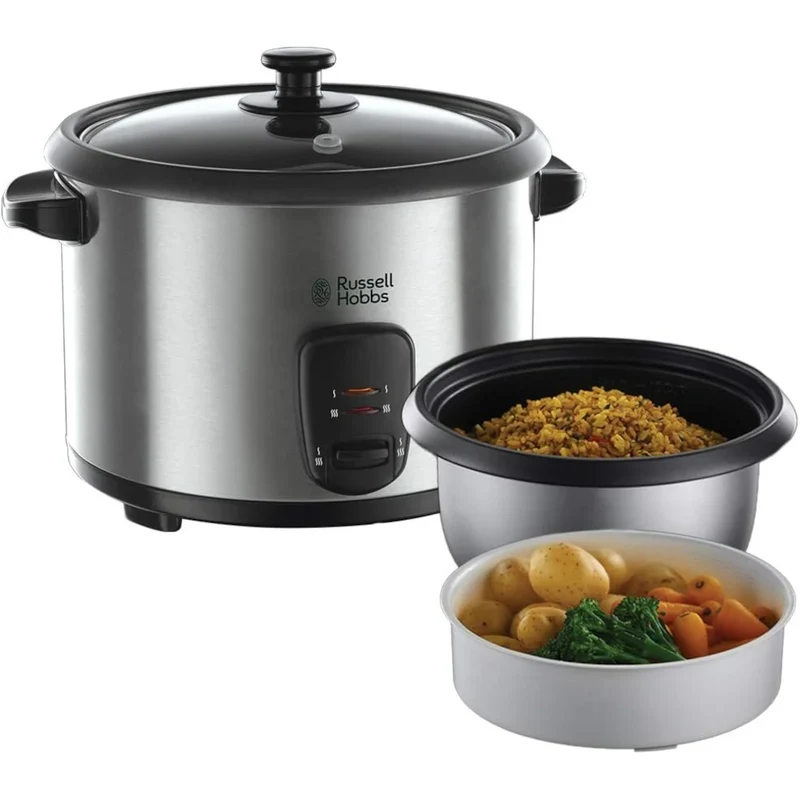 Arrocera y cocedor al vapor Cook@Home Russell Hobbs
