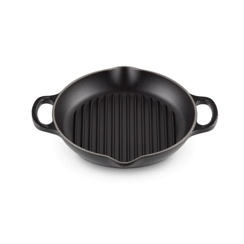 Parrilla tipo skillet redonda alta grill Evolution Le Creuset