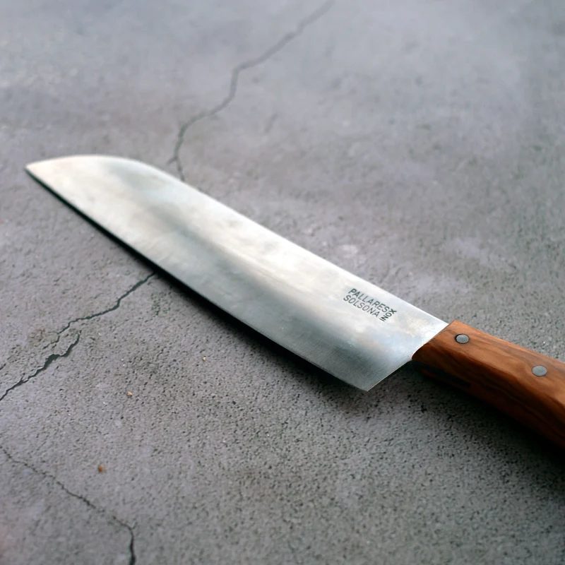 Cuchillo Chef con mango de madera de olivo Pallarès