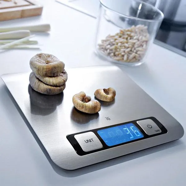 Báscula digital de cocina de acero inoxidable WMF