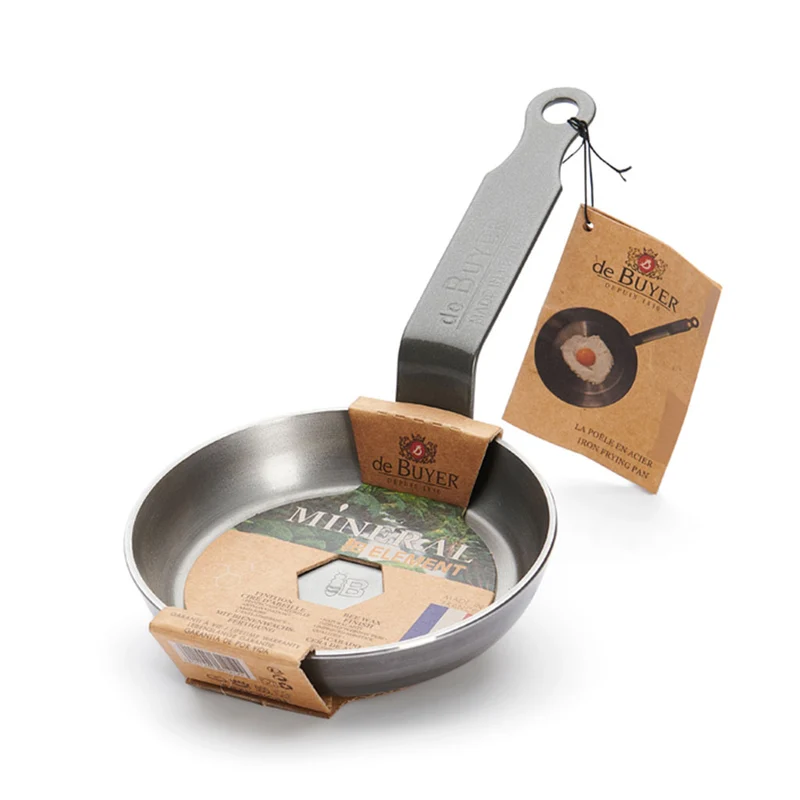 Sartén de hierro para blinis Mineral B De Buyer