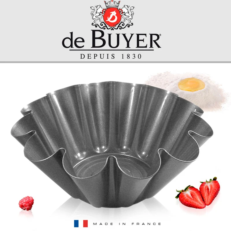 Molde ondulado para bizcochos y brioche De Buyer