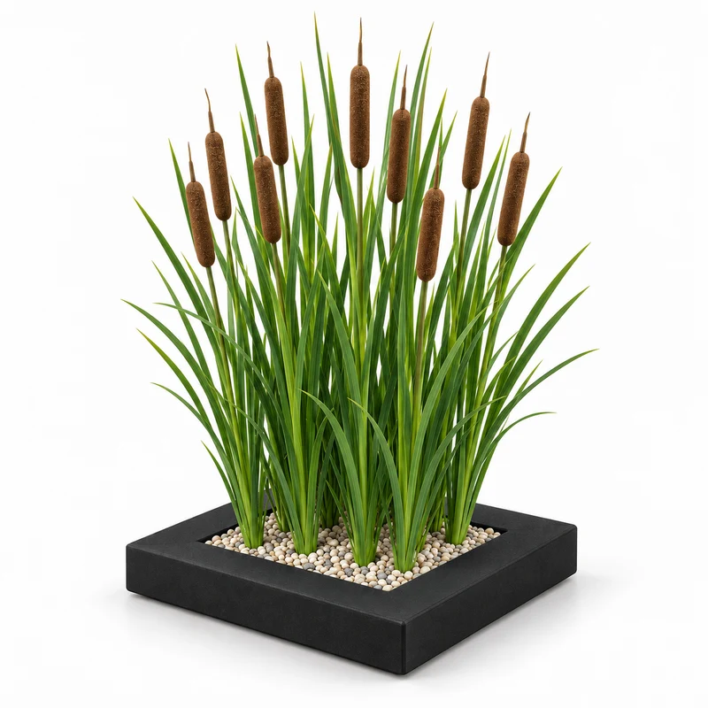 Isla De Plantas Espadaña - 4 Plantas Acuáticas - Typha Latifolia