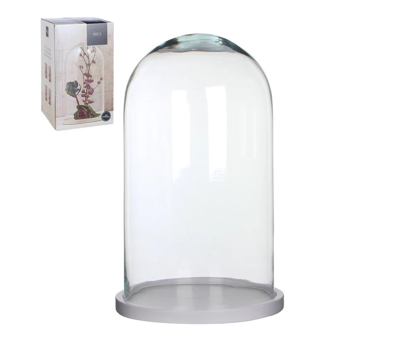 Cupula Base Blanca H38xd23cm