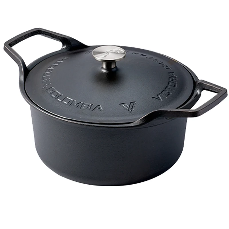 Victoria Horno Holandés Signature Classic Inducción Hierro Fundido Curado 30cm/ 5,7l
