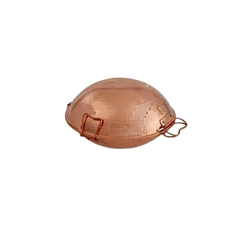 Cataplana De Cobre 30 Cm Para Pescado, Carne Y Mariscos - Cocción Al Vapor Hermética