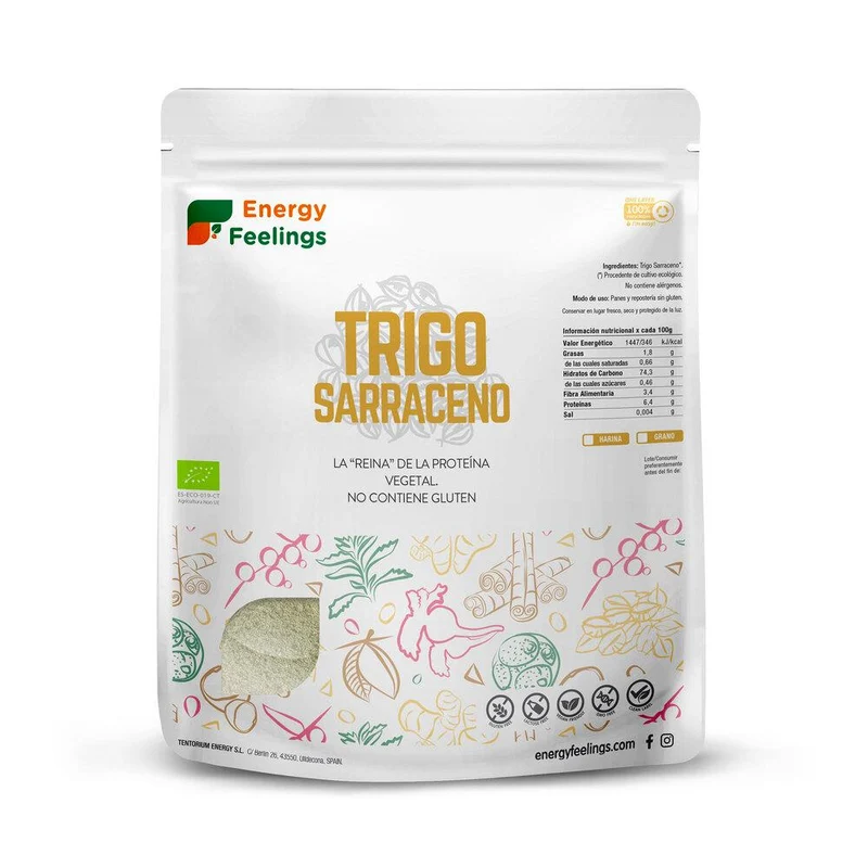 Trigo Sarraceno ECO grano pelado Energy Feelings 1 kg