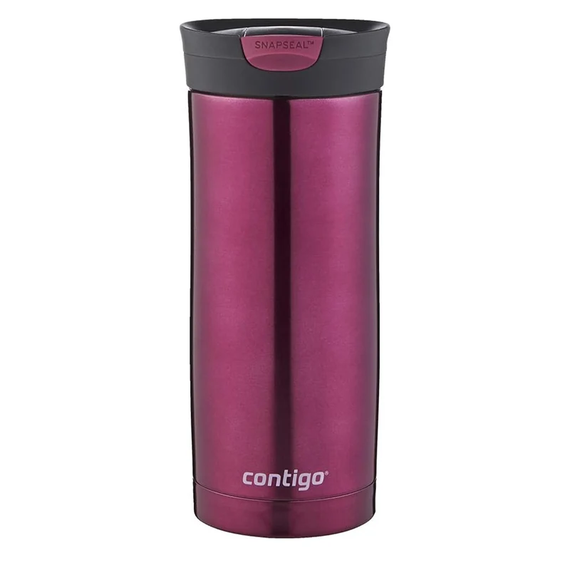 Termo Acero Inoxidable Doble Pared Huron 2.0 SS 470ML Snapseal Rosa Azalea Contigo