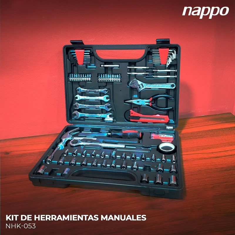 KIT DE HERRAMIENTAS MANUALES NAPPO NHK-053