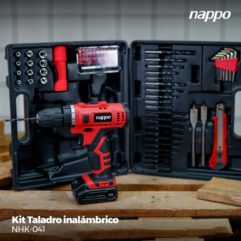 CAJA DE HERRAMIENTAS NAPPO TALADRO INAL NHK-041