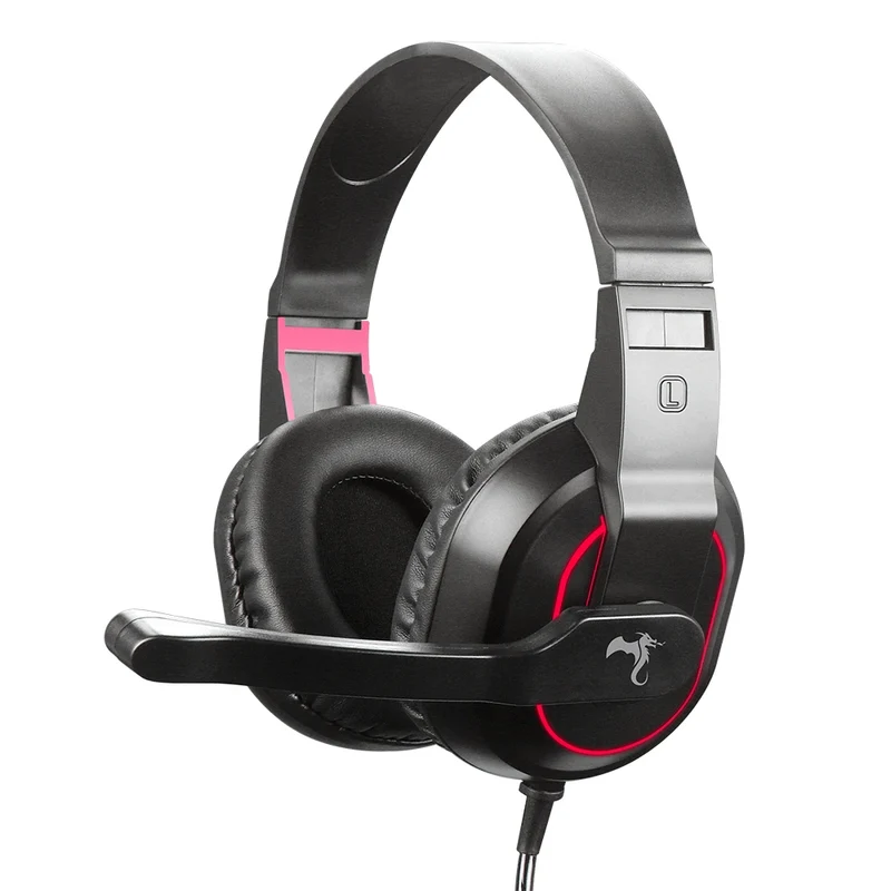 AURICULAR GAMER PHOENIX KGA-435 ROJO C/CABLE