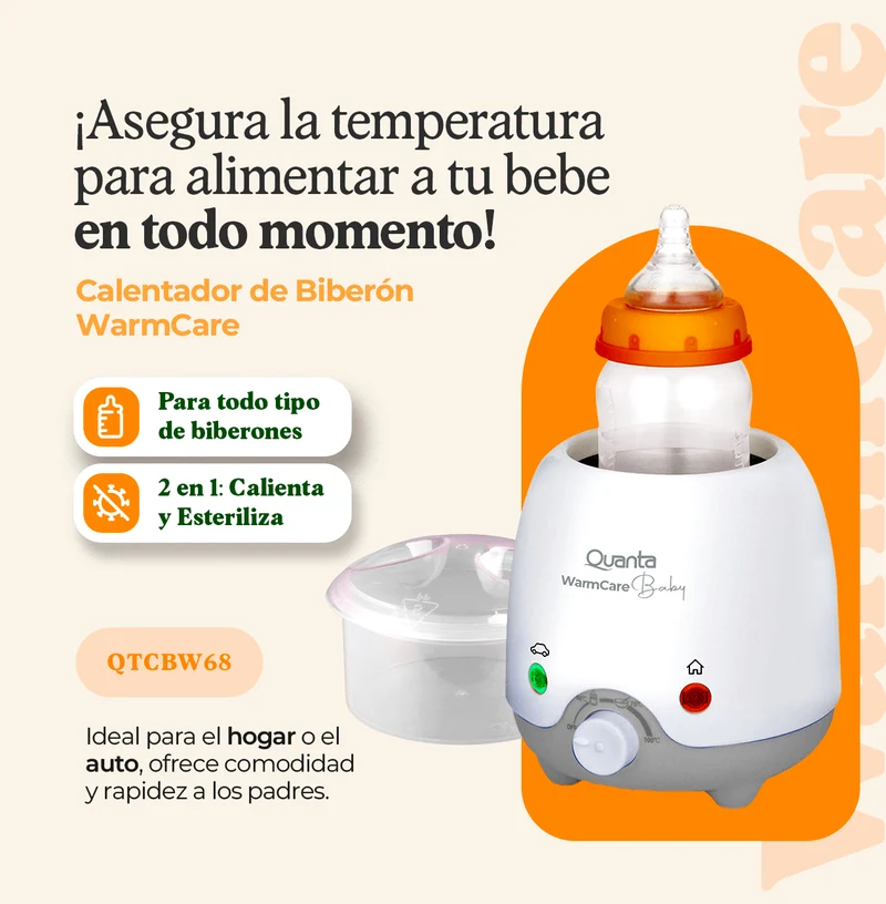 Calentador de Biberón WarmCare 220V QTCBW68 Quanta