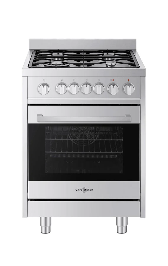 Vitrokitchen ST6060I Cocina Gas 60 cm Horno Eléctrico 68 L