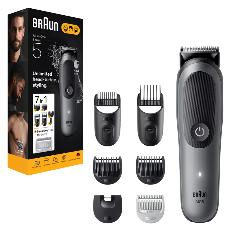 Braun Recortadora Todo en Uno Series 5 AIO5520 (7 en 1)