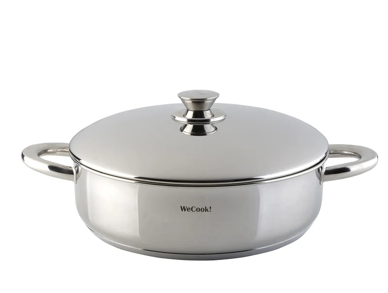 Tartera con Tapa Acero Inox 32cm WECOOK! PRO - Ref. 62032