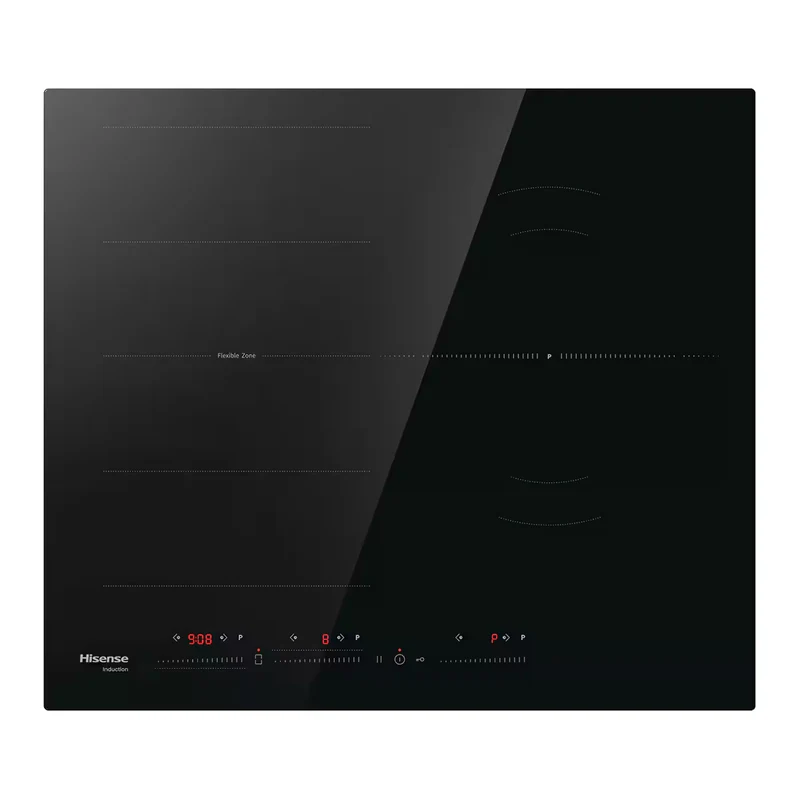 Hisense HI6352BSCE – Encimera Inducción 5 Fuegos Zona Flex