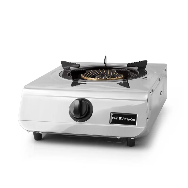 Hornillo a Gas FO 1710 Inox con Quemador Triple Corona 4.3kW