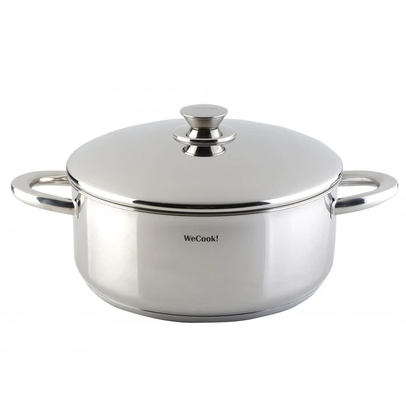 Cazuela con Tapa Acero Inox 30cm WECOOK! PRO - Ref. 61030