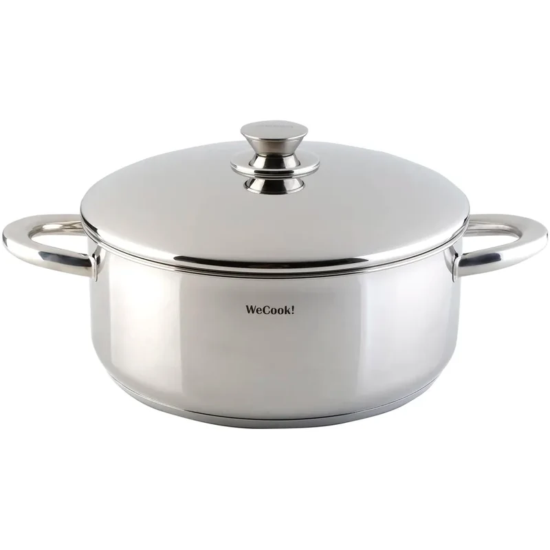 Cazuela con Tapa Acero Inox 28cm WECOOK! PRO - Ref. 61028