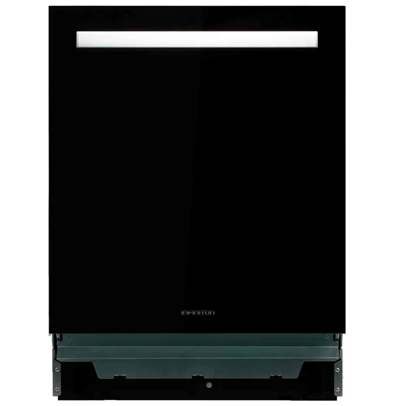 Lavavajillas Infiniton DIW-G61N – 15 Servicios, Cristal Negro, Clase D